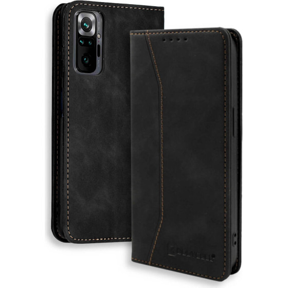 Bodycell Book Case Pu Leather Xiaomi Note 10 Pro Black - (04-00643)