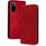 Bodycell Book Case Pu Leather Xiaomi Note 10 Pro Red - (04-00645)
