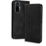 Bodycell Book Case Pu Leather Xiaomi Note 10/10s/Poco M5s Black - (04-00640)