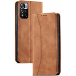 Bodycell Book Case Pu Leather Xiaomi Note 11 Pro/11 Pro 5G Brown - (04-00495)