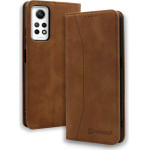 Bodycell Book Case Pu Leather Xiaomi Note 12 Pro 4G Brown - (04-01218)