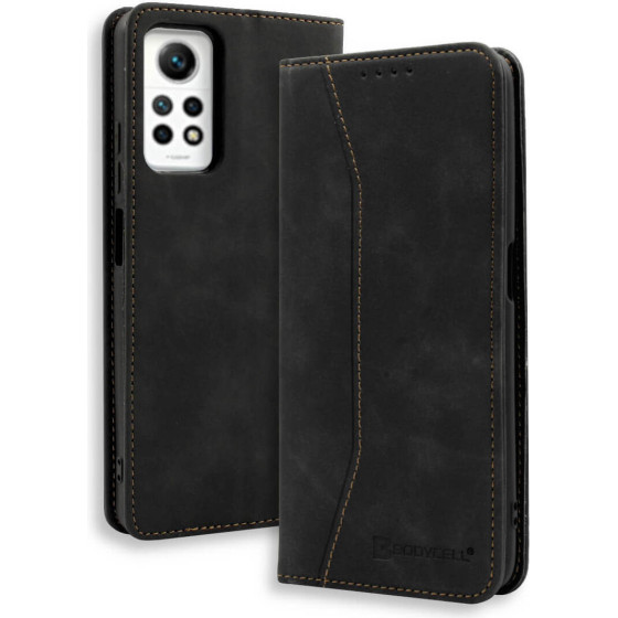 Bodycell Book Case Pu Leather Xiaomi Note 12 Pro 4G Black - (04-01217)