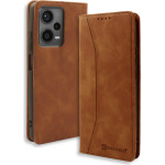 Bodycell Book Case Pu Leather Xiaomi Note 12 Pro Plus 5G Brown - (04-01153)