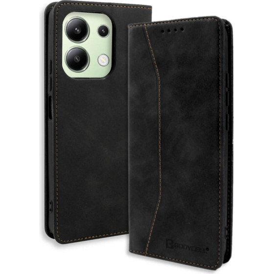 Bodycell Book Case Pu Leather Xiaomi Note 13 4G Black - (BB-00075)