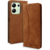 Bodycell Book Case Pu Leather Xiaomi Note 13 4G Brown - (BB-00076)