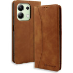 Bodycell Book Case Pu Leather Xiaomi Note 13 4G Brown - (BB-00076)