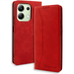 Bodycell Book Case Pu Leather Xiaomi Note 13 4G Red - (BB-00077)