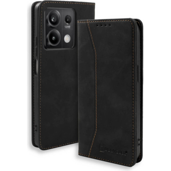 Bodycell Book Case Pu Leather Xiaomi Note 13 5G Black - (BB-00039)