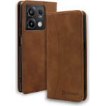 Bodycell Book Case Pu Leather Xiaomi Note 13 5G Brown - (BB-00040)