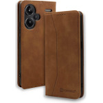 Bodycell Book Case Pu Leather Xiaomi Note 13 Pro Plus 5G Brown - (BB-00046)