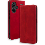 Bodycell Book Case Pu Leather Xiaomi Note 13 Pro Plus 5G Red - (BB-00047)
