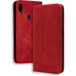 Bodycell Book Case Pu Leather Xiaomi Note 7/7 Pro Red - (04-00453)