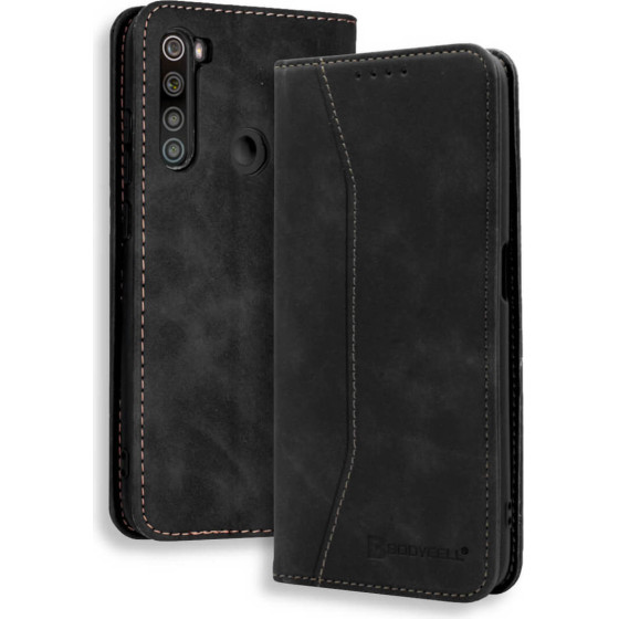 Bodycell Book Case Pu Leather Xiaomi Note 8 Black - (04-00457)