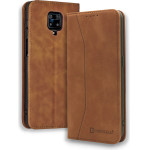 Bodycell Book Case Pu Leather Xiaomi Note 9s/9 Pro/9 Pro Max Brown - (04-00479)