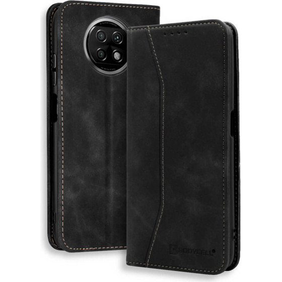 Bodycell Book Case Pu Leather Xiaomi Note 9T Black - (04-00664)