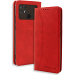 Bodycell Book Case Pu Leather Xiaomi Poco C40 Red - (04-00976)