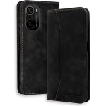 Bodycell Book Case Pu Leather Xiaomi Poco F3 5G Black - (04-00652)