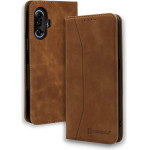 Bodycell Book Case Pu Leather Xiaomi Poco F3 GT Brown - (04-00842)