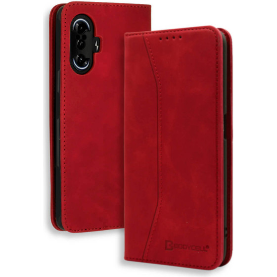 Bodycell Book Case Pu Leather Xiaomi Poco F3 GT Red - (04-00843)