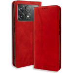 Bodycell Book Case Pu Leather Xiaomi Poco F6 Pro 5G Red - (BB-00098)