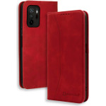Bodycell Book Case Pu Leather Xiaomi Poco M3 Pro 4G/5G Red - (04-00810)