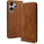 Bodycell Book Case Pu Leather Xiaomi Poco M6 4G/M6 Plus 5G Brown - (BB-00151)