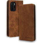 Bodycell Book Case Pu Leather Xiaomi Poco X3 GT Brown - (04-00839)