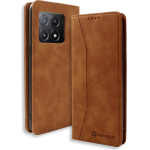 Bodycell Book Case Pu Leather Xiaomi Poco X6 Pro 5G Brown - (BB-00082)