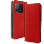 Bodycell Book Case Pu Leather Xiaomi Poco X6 Pro 5G Red - (BB-00083)
