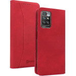 Bodycell Book Case Pu Leather Xiaomi Redmi 10/Note 11 4G Red - (04-00825)