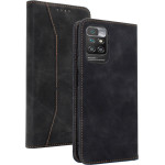Bodycell Book Case Pu Leather Xiaomi Redmi 10/Note 11 4G Black - (04-00823)