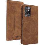 Bodycell Book Case Pu Leather Xiaomi Redmi 10/Note 11 4G Brown - (04-00824)