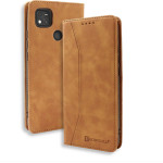 Bodycell Book Case Pu Leather Xiaomi Redmi 10A Brown - (04-00993)