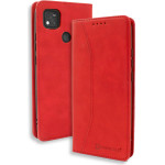Bodycell Book Case Pu Leather Xiaomi Redmi 10A Red - (04-00994)