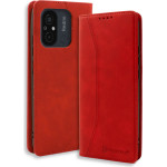 Bodycell Book Case Pu Leather Xiaomi Redmi 12C Red - (04-01121)