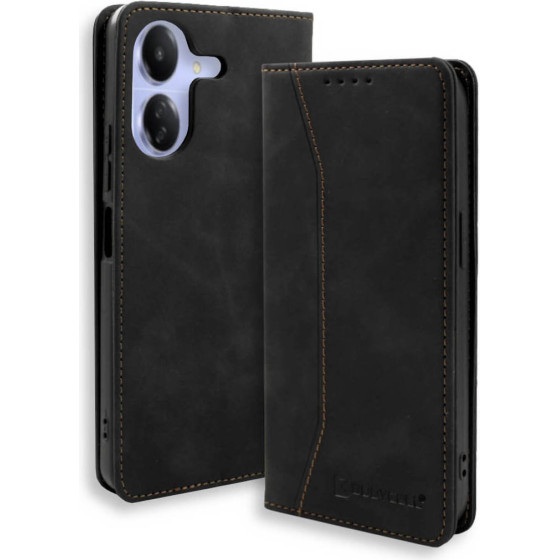 Bodycell Book Case Pu Leather Xiaomi Redmi 13C 4G/Poco C65 Black - (BB-00069)