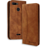 Bodycell Book Case Pu Leather Xiaomi Redmi 6 Brown - (04-00404)