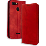 Bodycell Book Case Pu Leather Xiaomi Redmi 6 Red - (04-00403)