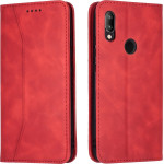Bodycell Book Case Pu Leather Xiaomi Redmi 7 Red - (04-00413)
