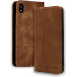 Bodycell Book Case Pu Leather Xiaomi Redmi 7A Brown - (04-00419)