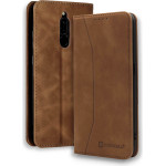 Bodycell Book Case Pu Leather Xiaomi Redmi 8 Brown - (04-00424)