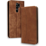 Bodycell Book Case Pu Leather Xiaomi Redmi 9 Brown - (04-00434)