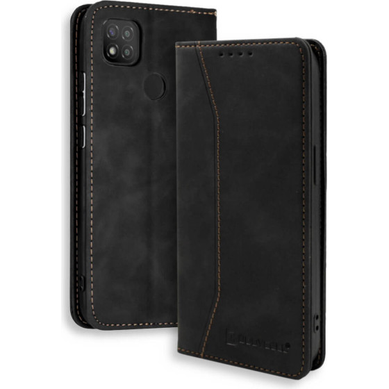 Bodycell Book Case Pu Leather Xiaomi Redmi 9C/9C NFC Black - (04-00442)