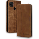 Bodycell Book Case Pu Leather Xiaomi Redmi 9C/9C NFC Brown - (04-00444)