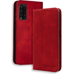 Bodycell Book Case Pu Leather Xiaomi Redmi 9T Red - (04-00639)