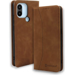 Bodycell Book Case Pu Leather Xiaomi Redmi A1+/A2+ Brown - (04-01165)
