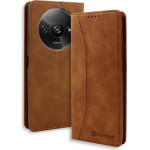 Bodycell Book Case Pu Leather Xiaomi Redmi A3 4G Brown - (BB-00085)
