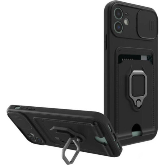 Bodycell Multifunction Case �� ������� iPhone 11 Black - (BM-00001)