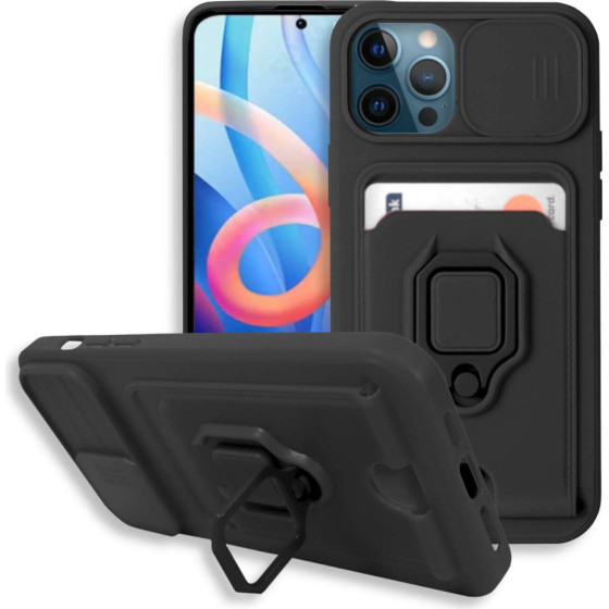 Bodycell Multifunction Case �� ������� iPhone 12/12 Pro Black - (BM-00010)
