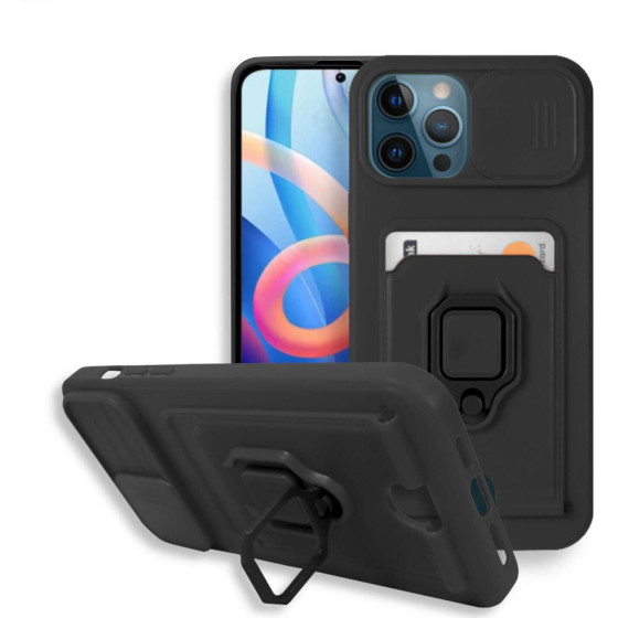 Bodycell Multifunction Case �� ������� iPhone 13 Pro Max Black - (BM-00019)